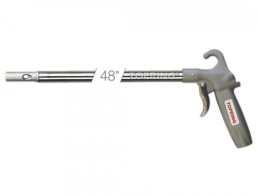 Safety Blow Gun With Amplified Air Jet 1/4 NPT and 120 cm Nozzle  with 34 SCFM Air Consumption, Topgun Model