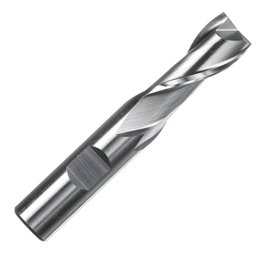Single End 2-Flute End Mill - 3/4 x 3/4 Inch for Heavy Duty Milling