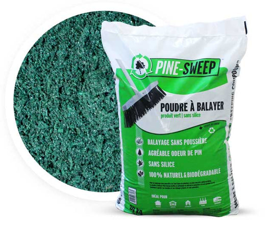 Composé de balayage Pine Sweep, 20KG, sans silice