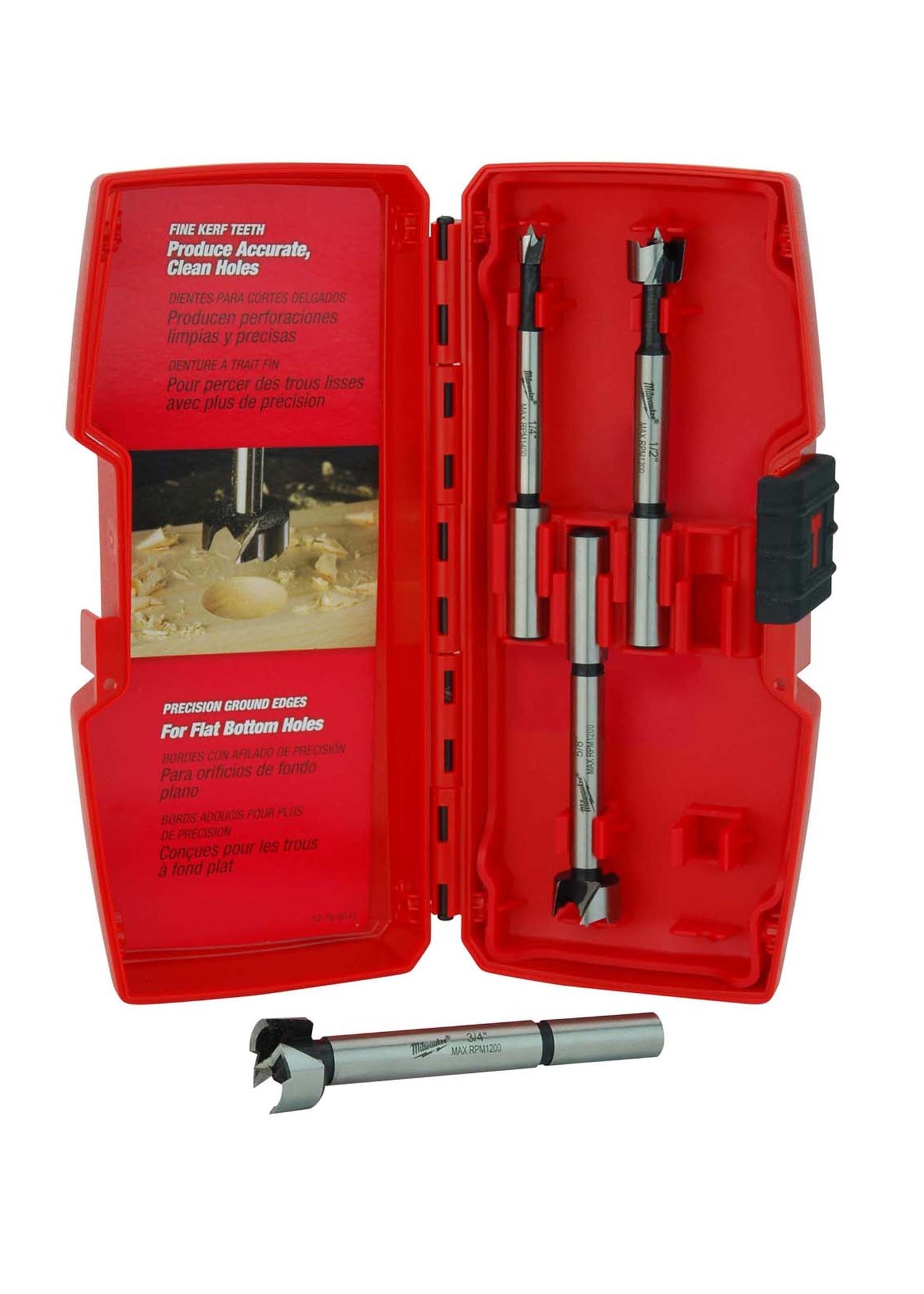 Forstner Bit Set 4 -piece