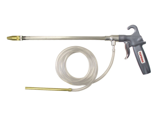 Siphon spray gun with 1.8m hose topgun