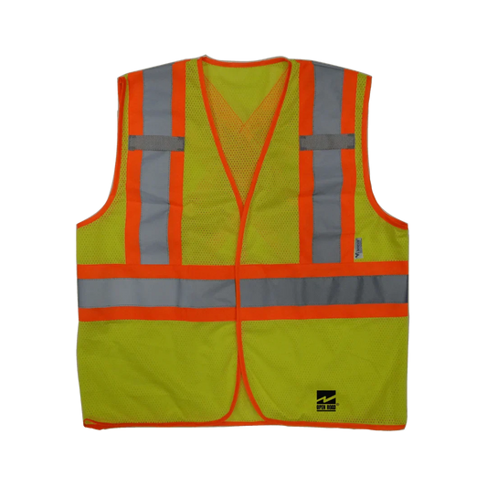 Gilet réfléchissant haute visibilité Open Road® « BTE », vert, S/M