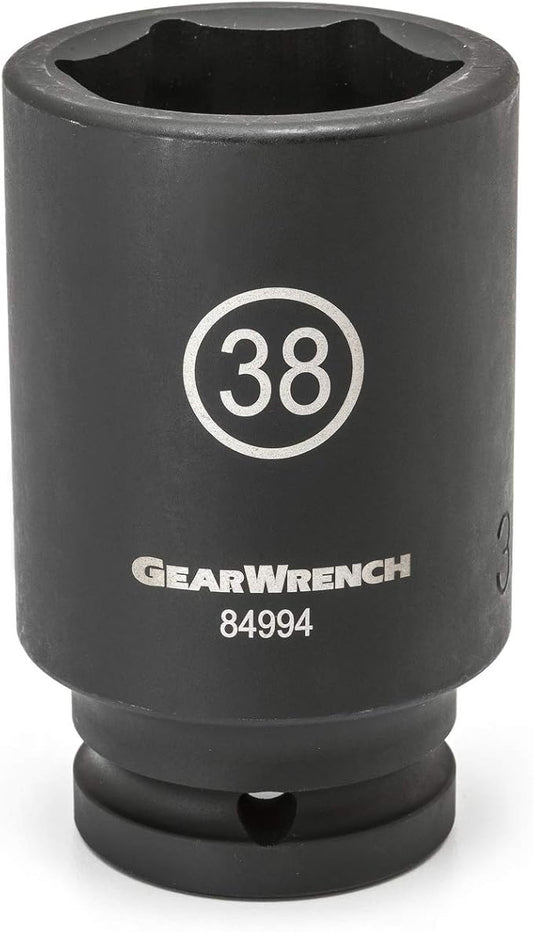 Douille à choc profonde Gearwrench 84993 de 36 mm, entraînement 3/4 po, 6 pans