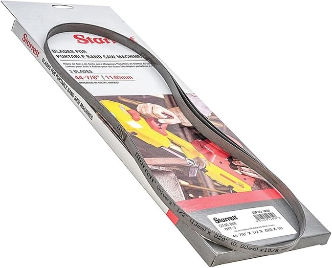 Lame de scie bimétallique Portaband 3FT 8-7/8" - 10 TPI