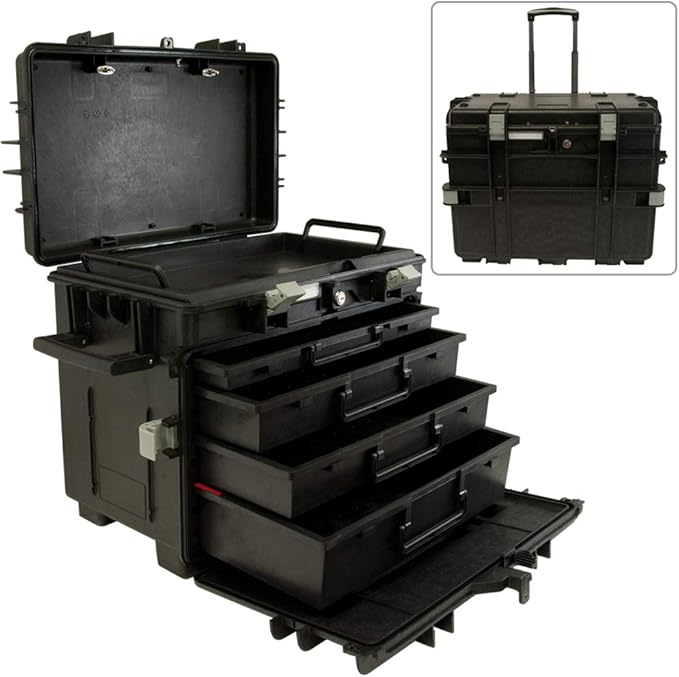 Industrial Tool Chest with 4 Drawers
