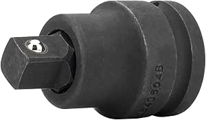 Adaptateur à chocs Genius Tools, 3/4" femelle x 1/2" mâle, CR-Mo avec bille en acier - 640604B