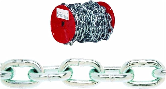 Campbell, Lock Link Single Loop Chain 3/0, 50'/rol