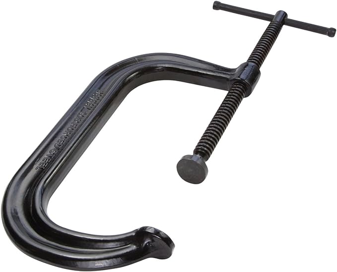Deep throat C‑clamps, 0-2in