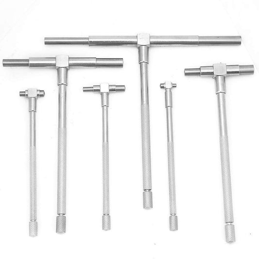 Telescoping Gage Set, 6 Pieces, Range 8-150 mm