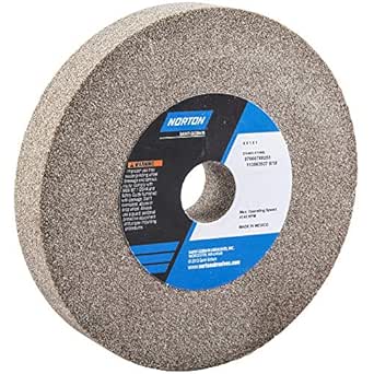 Gemini Alundum Bench or Pedestal Grinding Wheel - Grade: Medium, Grit Number: 60, 80, Wheel Diameter: 6 in
