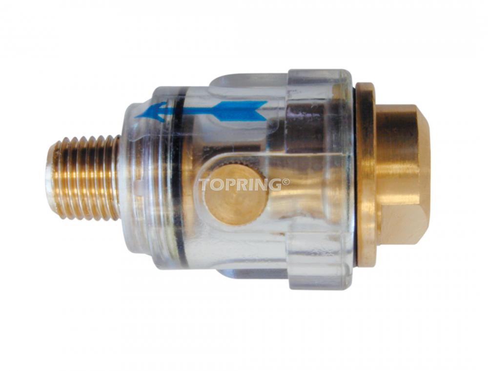 Lubrificateur en ligne de 2 po. pour outils pneumatiques 1/4 (F) à 1/4 (M) NPT, modèle Maxpro
