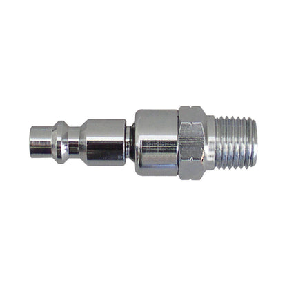 1/4 Industrial Steel Swivel Coupler Plug 1/4 (M) NPT, Maxpro Model