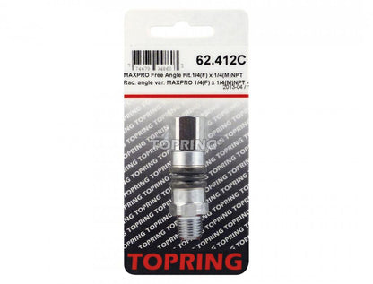 Swivel Adapter 1/4 (F) to 1/4 (M) NPT (62.412C)