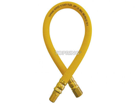 Polymer Hose Whip 1/4 I.D. 1.5 Feet