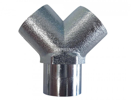 2-Way Brass Air Splitter 1/4 (F) NPT With 1/4 (F) NPT Outlet