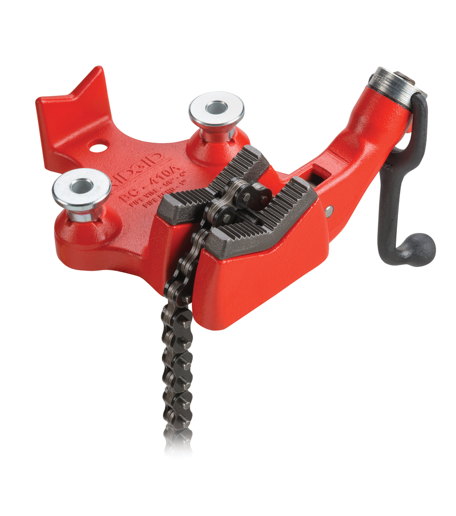 RIDGID 40215 (BC810A) 1/2"–8" Top-Screw Bench Chain Vise