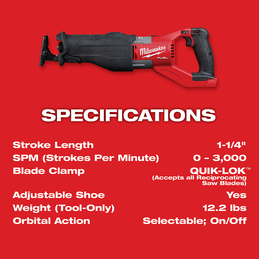 M18 Fuel Super Sawzall