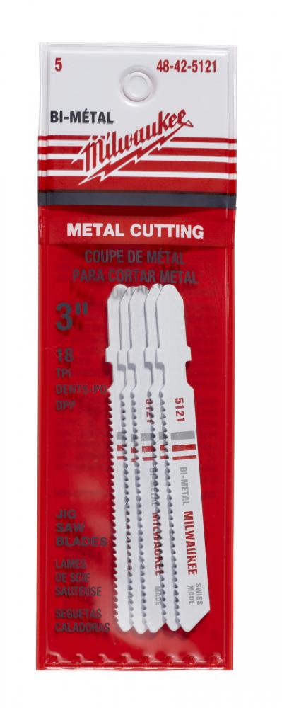 Jig Saw BL Metal 18T 3L, 5/pk