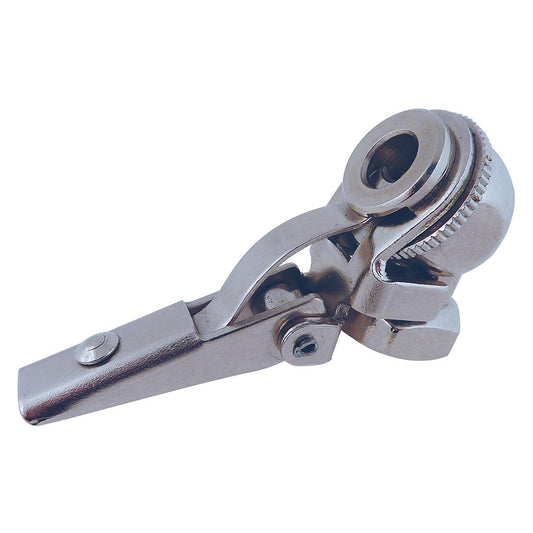 Air Chuck With Hexagonal Base With Clip 1/4 (F) NPT