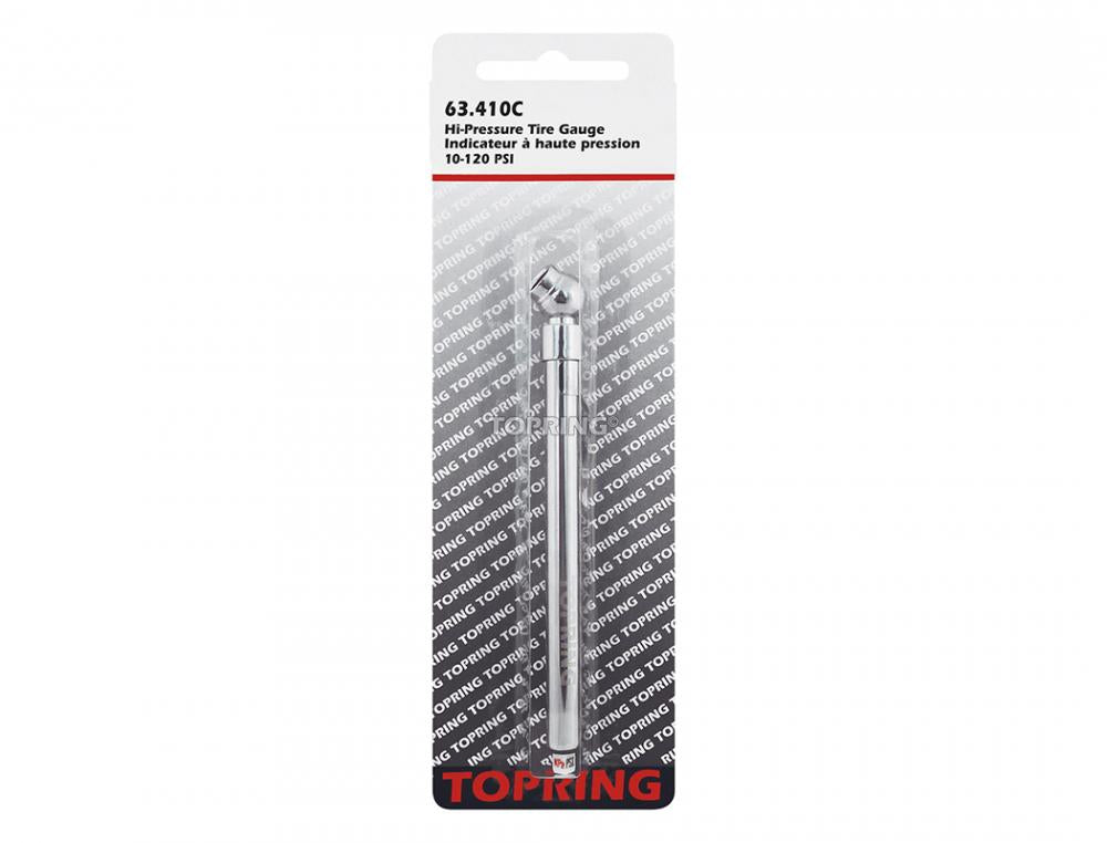 Pencil Tire Pressure Gauge 10 to 120 PSI