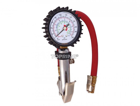 Tire Inflation Gauge 10 to 220 PSI