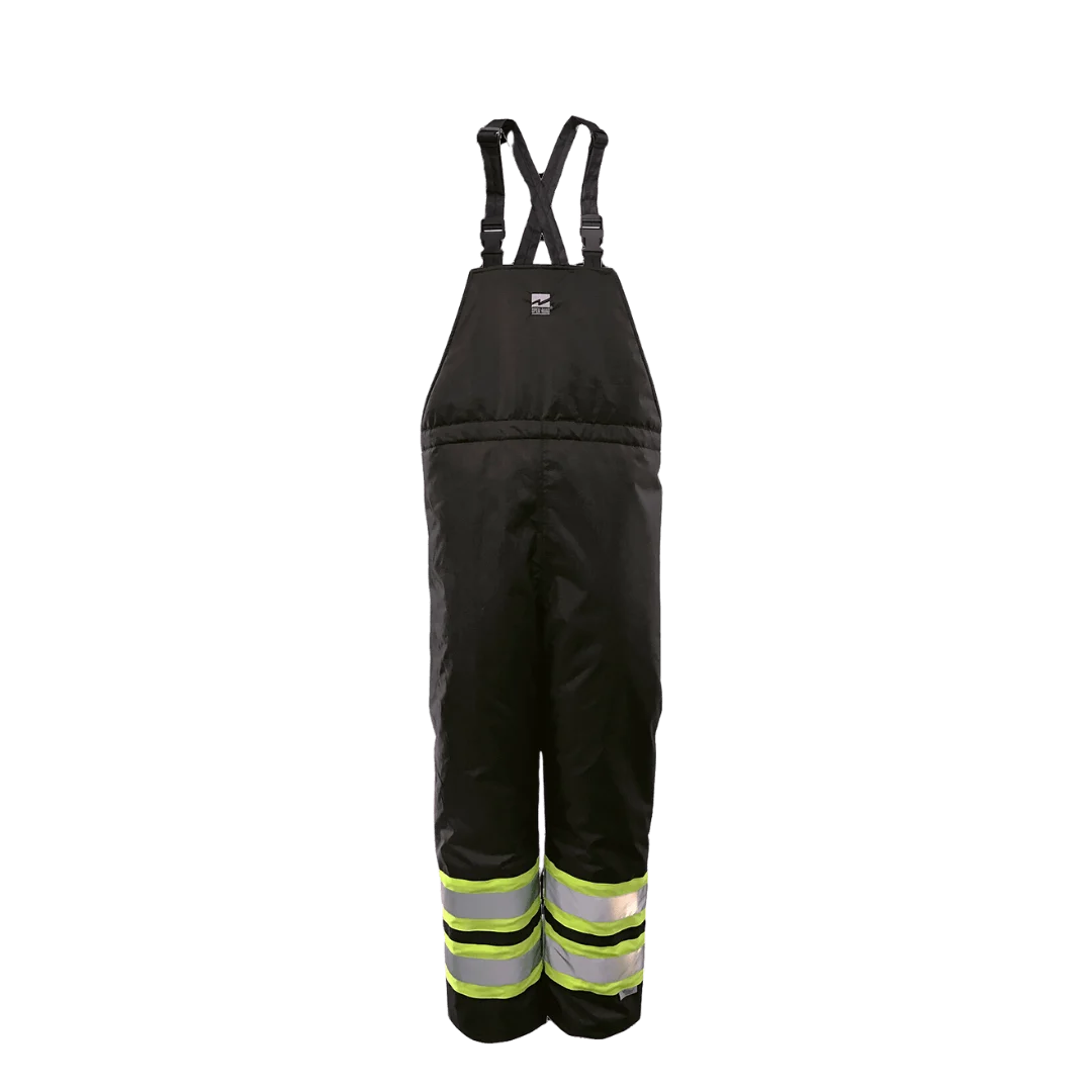 Pantalon isolant Open Road® His Vis 150D Trilobal Rip-StopBib, noir, polyester, XL