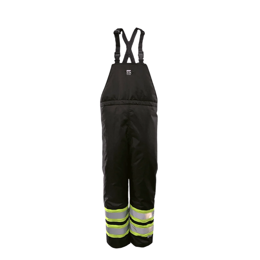 Pantalon isolant Open Road® His Vis 150D Trilobal Rip-StopBib, noir, polyester, XL