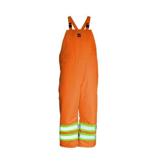 Pantalon isolant Open Road® His Vis 150D Trilobal Rip-StopBib, orange, polyester, L