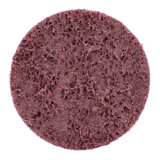 Bear-Tex Quick Change Disc - 2 in Disc Diameter, Aluminum Oxide Aggregate Abrasive Material, Maroon Color