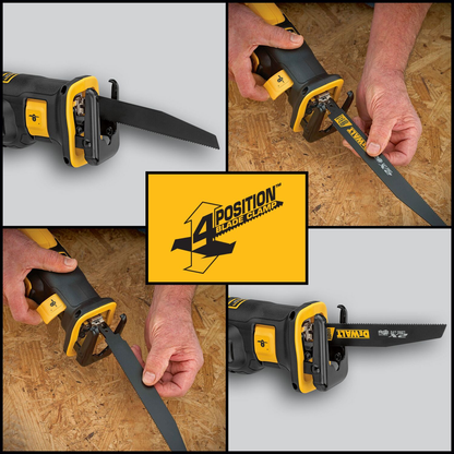 DEWALT 20V MAX* XR Brushless Compact Reciprocating Saw (Tool Only)