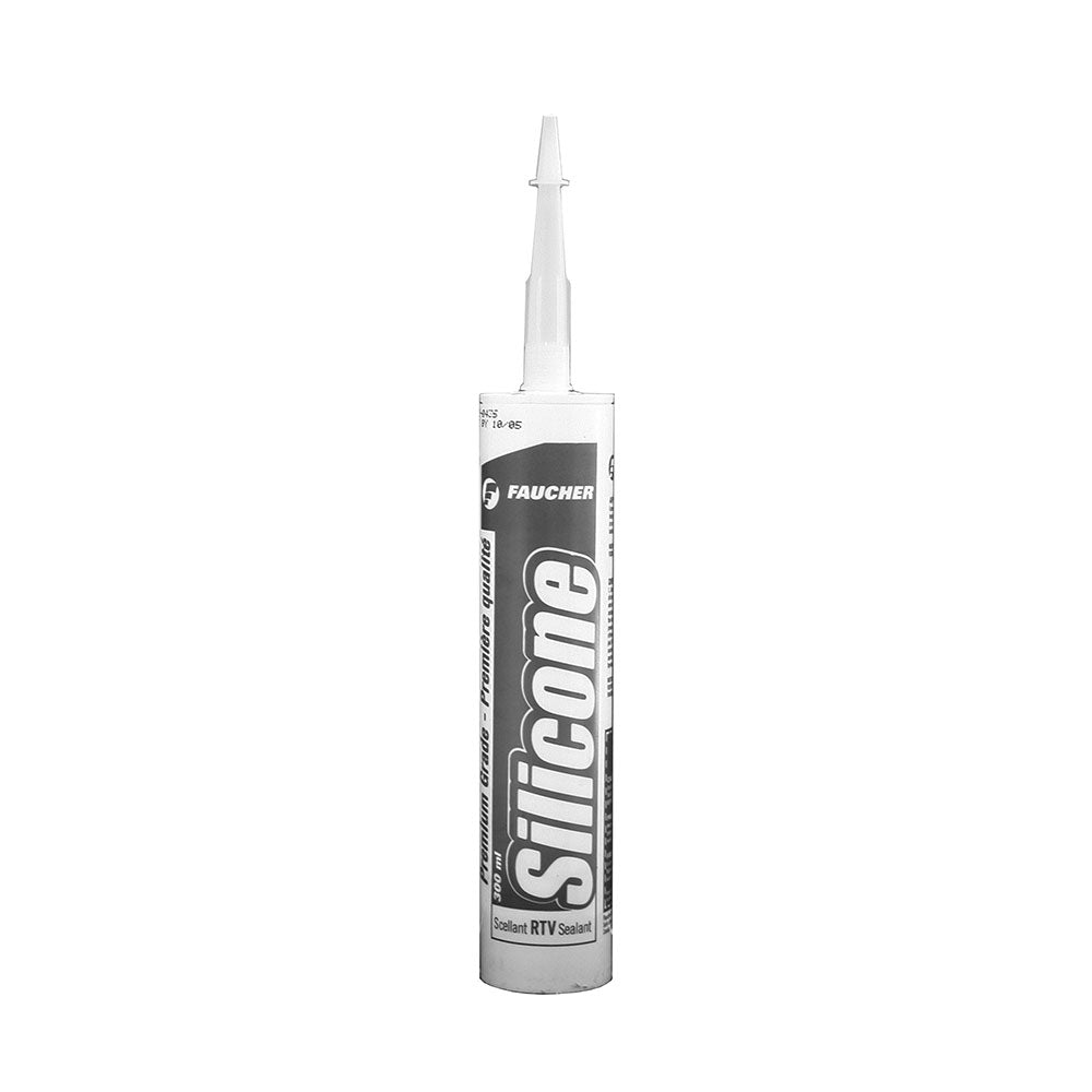 Sealant, Silicone, Black, 300 ml Cartridge