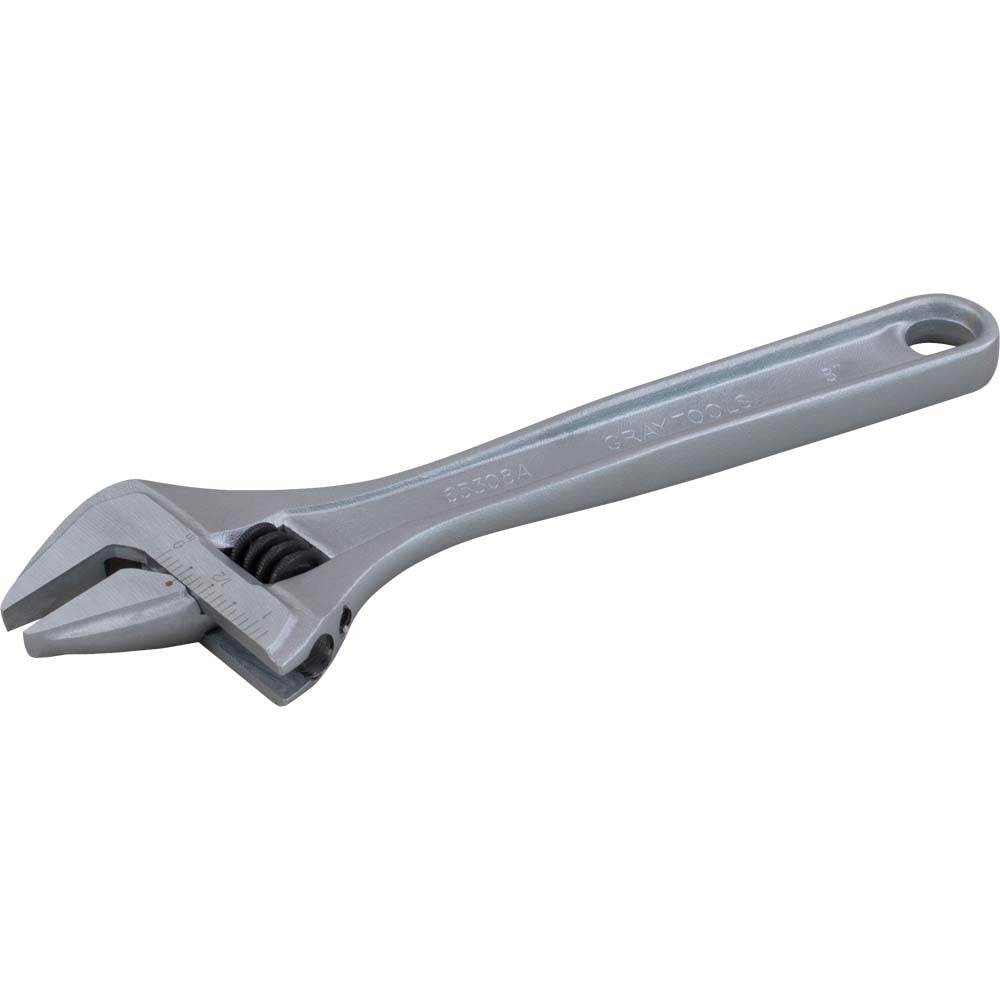 Wrench - Adjustable, 8" HD, Matte Finish