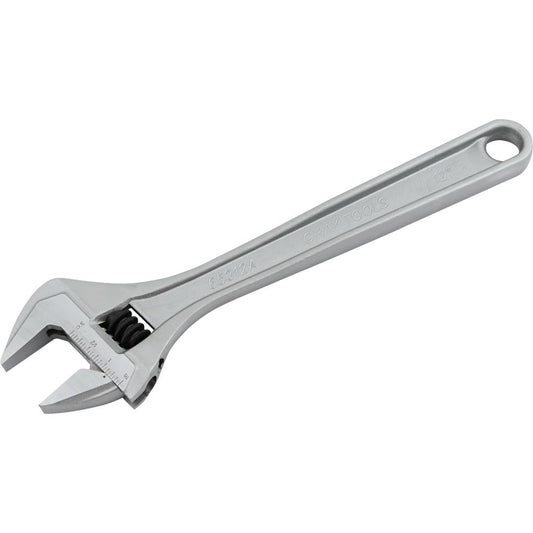 Clé à molette - Réglable, 12" HD, finition mate