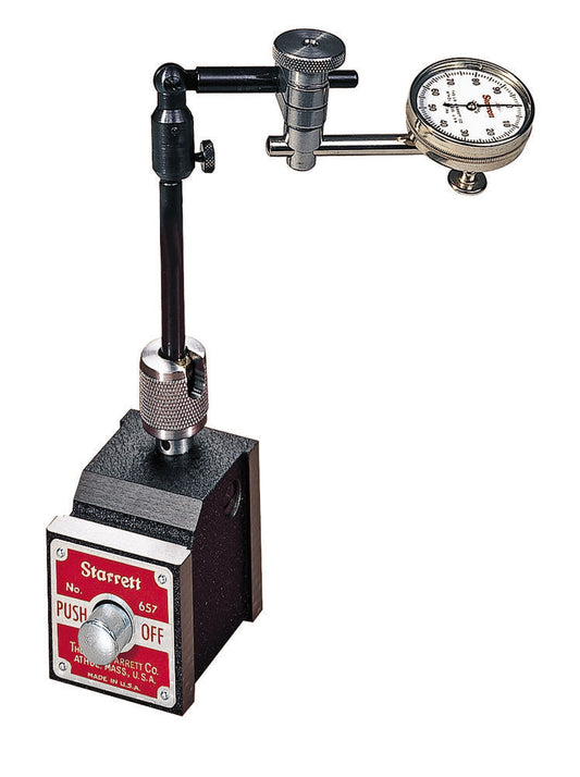 Ensemble de base et de poteau magnétique avec indicateur 196B1 et points de contact PT18718 Snug 3