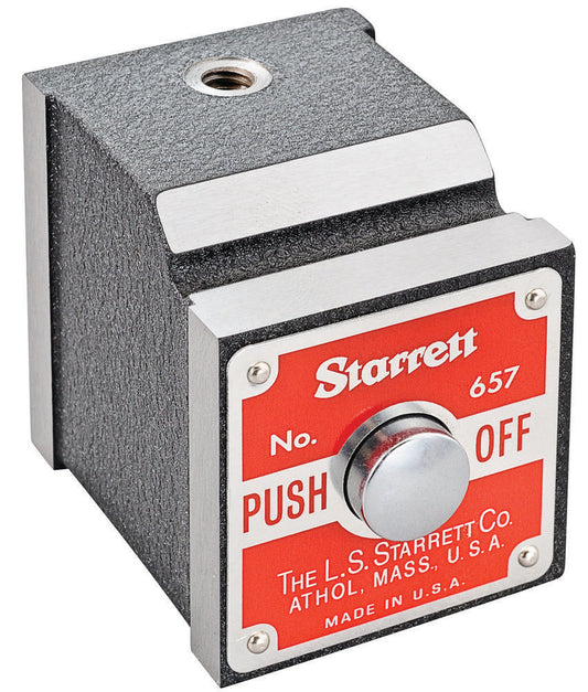 Base magnétique uniquement 1-15/16" x 1-5/8" x 1-7/8" (50 x 40 x 48 mm) Interrupteur marche/arrêt à bouton-poussoir pour une utilisation à une main