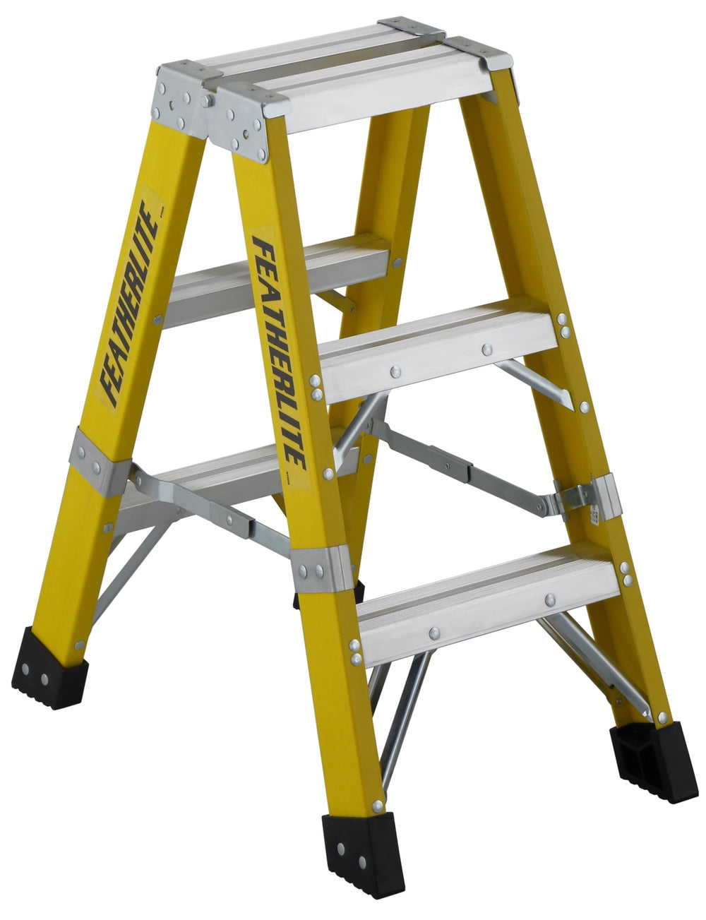 Stepladder, Fiberglass, Extra Heavy Duty, 3 Ft