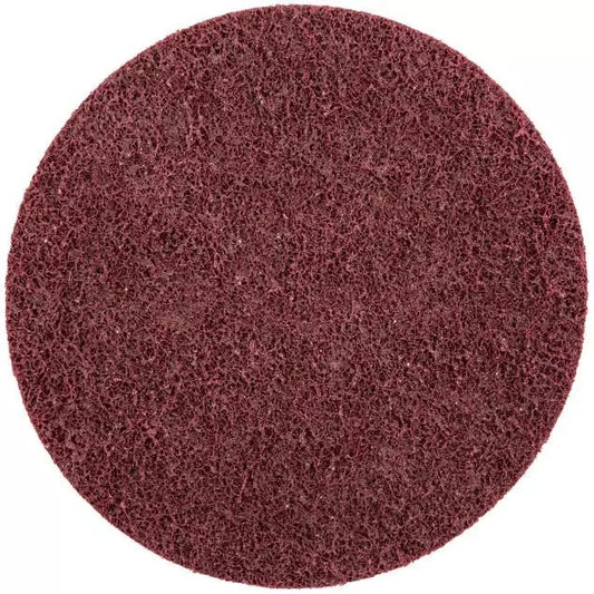 Disque de traitement de surface Bear-Tex - Diamètre du disque de 5 pouces, matériau abrasif en oxyde d'aluminium, couleur bleue