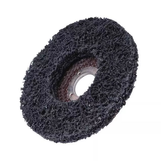 Disque de ponçage non tissé - Diamètre du disque de 4-1/2 po, matériau abrasif en carbure de silicium, grain 36 à 50