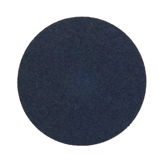 Disque de ponçage revêtu - Diamètre du disque de 3 pouces, matériau abrasif en alumine de zircone, matériau de support en tissu, grain 60