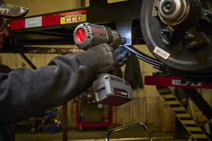 Cordless Impact Wrench Kit, 20V High Torque, 1/2 In, 1500 Ft-Lb, With 2 Batteries And Charger