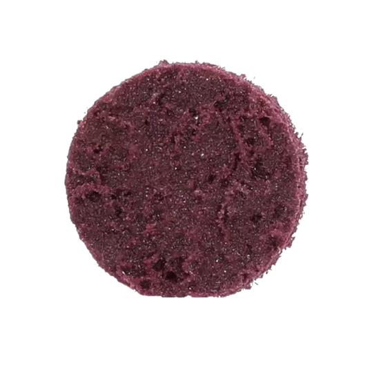 Disque à changement rapide Bear-Tex - Diamètre du disque de 2 po, couleur marron, matériau abrasif à base d'oxyde d'aluminium