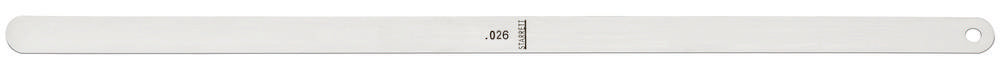 Feeler Stock, .026", 12" Length