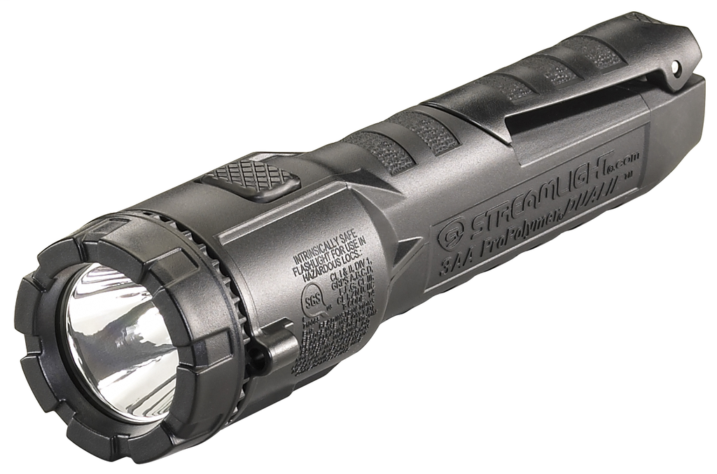 Dualie 3AA Intrinsically Safe Polymer Industrial Flashlight Spot/Flood