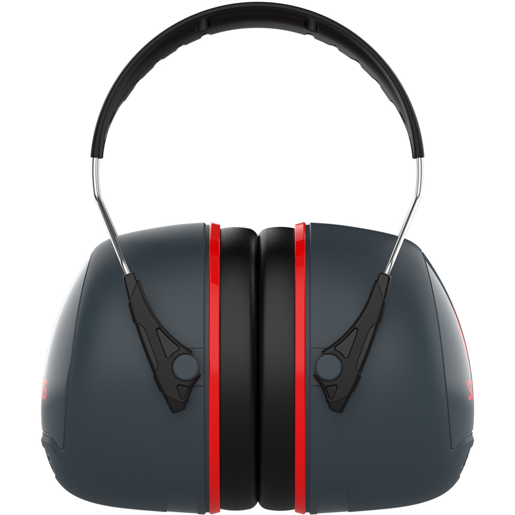 Passive Ear Muff With Adjustable Headband NRR 31 Dark Gray OS