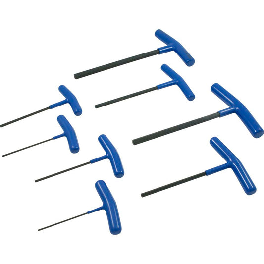 Hex Key T-Handle - 8 PCS Metric