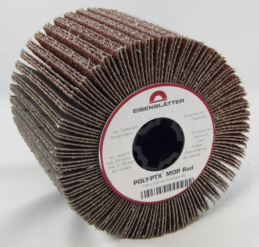 Poli Flap Wheel, 105x100mm, Grit 40