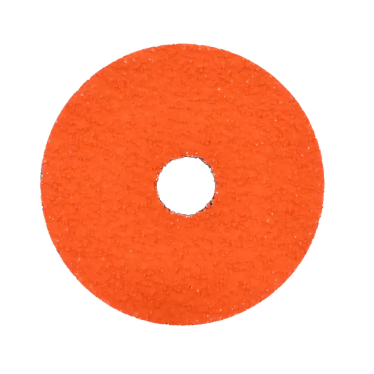 Disque de ponçage enduit Norton SG Blaze - Diamètre du disque de 5 pouces, matériau abrasif en céramique d'alumine, matériau de support en fibre, grain 80
