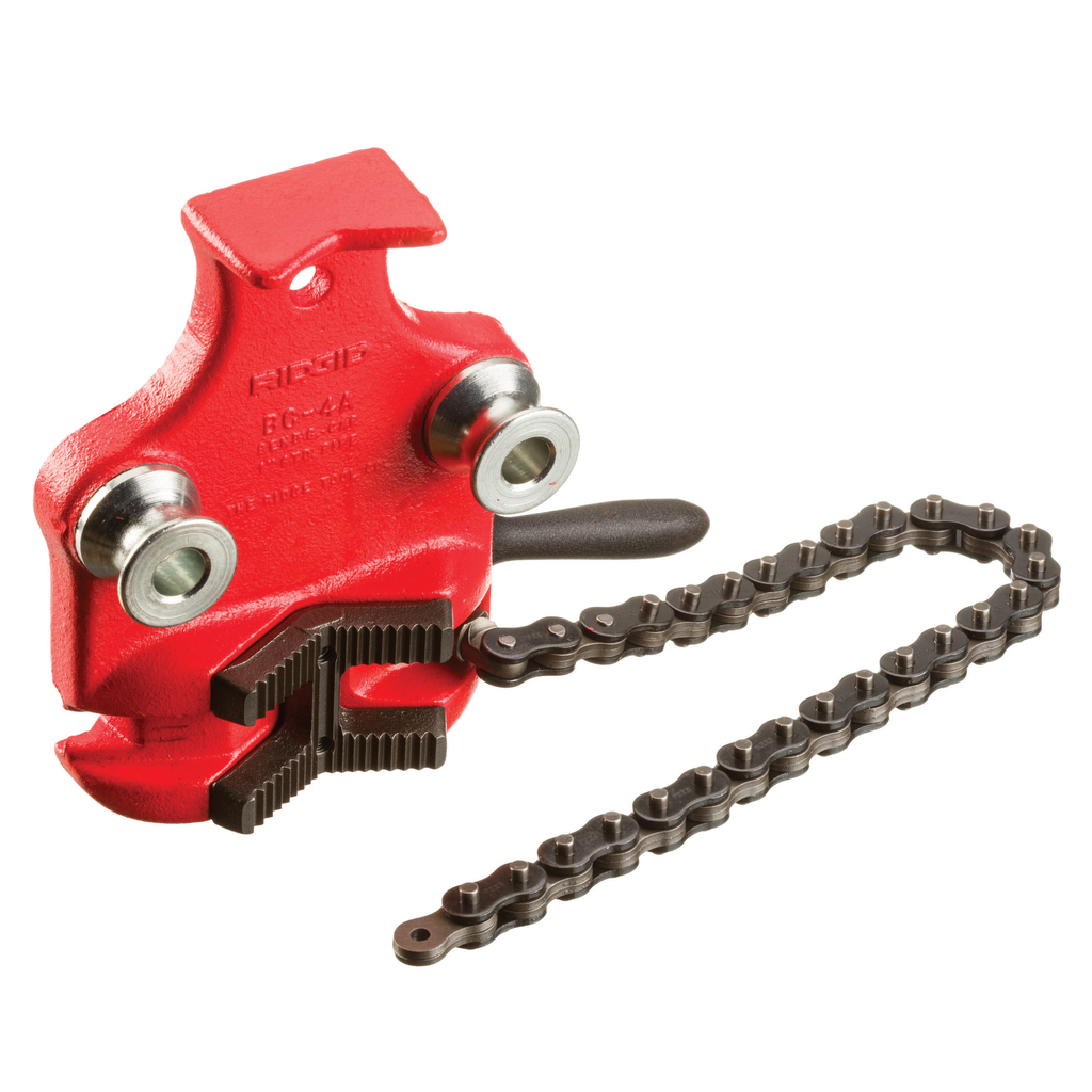 RIDGID 40215 (BC810A) 1/2"–8" Top-Screw Bench Chain Vise