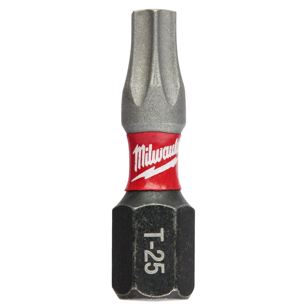 Shockwave™ 1 In T25 Impact Driver Bits, 15/PK