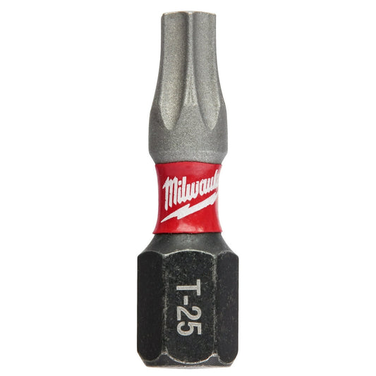 Shockwave™ 1 In T25 Impact Driver Bits, 15/PK